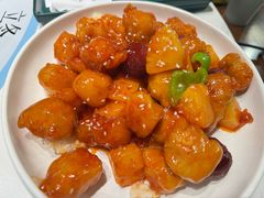 菠萝咕咾肉-甬妈妈湖畔里餐厅(唐山南湖旅游景区店)