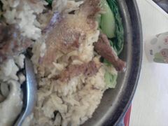 近看香菇牛肉煲仔饭~-张正麻辣串(包河万达店)