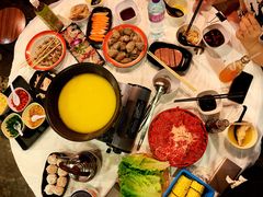 -鲜入围煮花胶鸡海鲜火锅