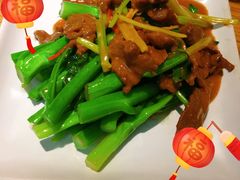 芥兰芥兰炒牛肉-潮粥荟·潮汕砂锅粥(朝阳大悦城店)