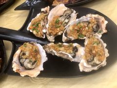 蒜蓉烤生蚝-天宝食坊·啫啫煲大排档(西华路店)