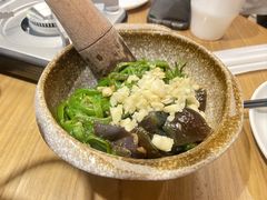 皮蛋青椒擂茄子-费大厨辣椒炒肉(皇庭广场店)
