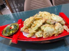 苔菜小黄花-君霖海鲜私房菜(春柳店)