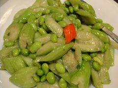 丝瓜炒毛豆-无名居(西直门总店)