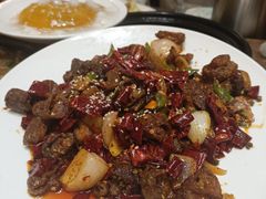 干煸肥肠-土桥手掌鸡·26年灌县老味道(都江堰店)