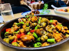 爆炒螺蛳鸡-柒园·三十年创意杭帮菜(龙湖滨江天街店)