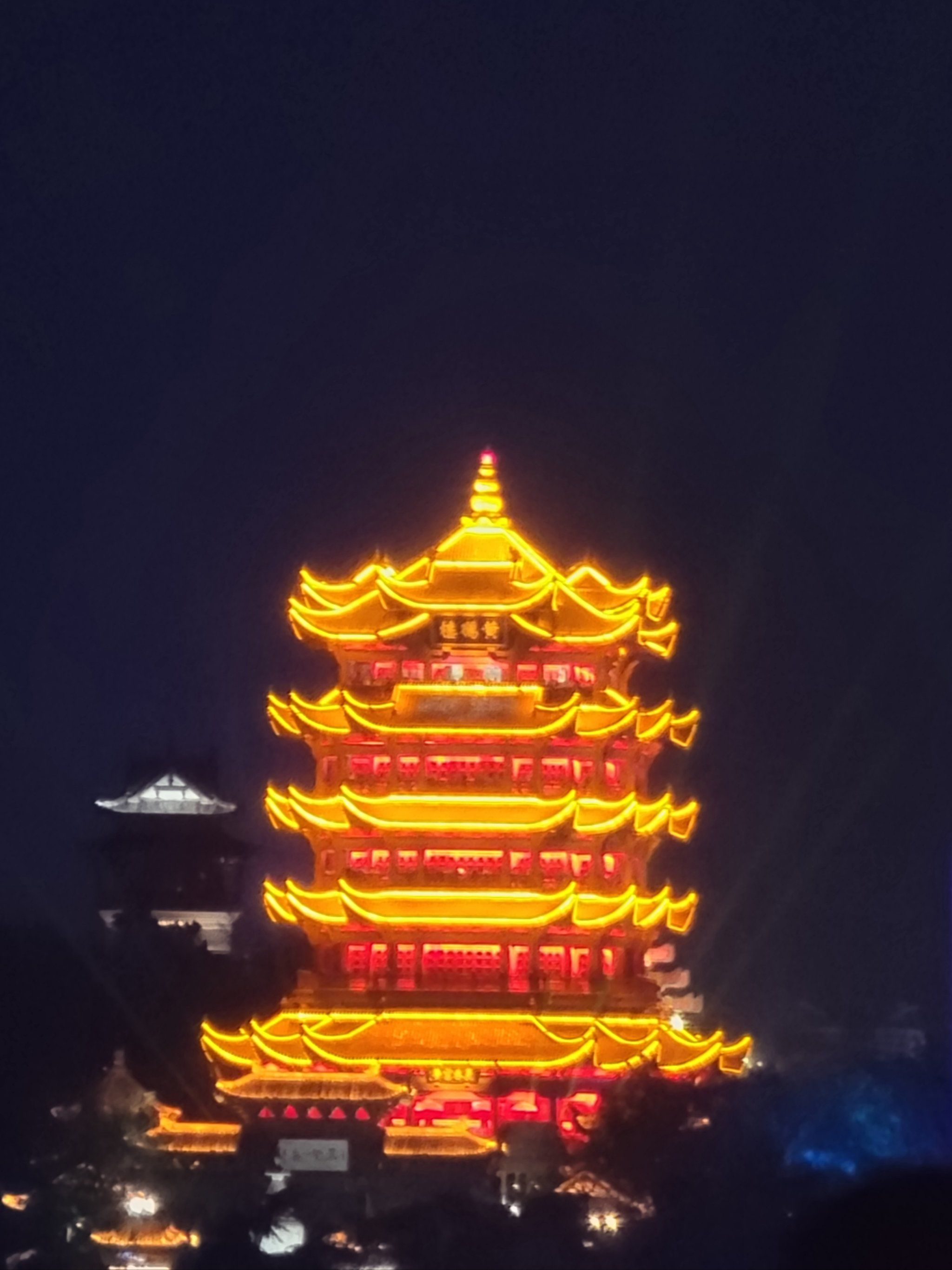 黄鹤楼夜景