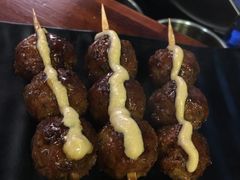 手工鸡肉丸子-鸟串烧Yakitori