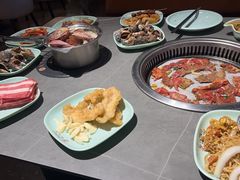 -九寸花汀海鲜烤肉自助(中东迪克店)