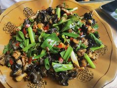 佐料炒螺肉-傣泐金湾餐厅