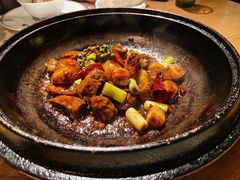 石锅花椒啫牛小排-新荣记(西溪湿地店)