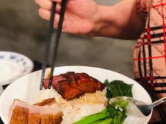 叉烧拼烧腩饭-丽的面家(多宝路店)