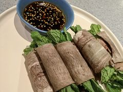 薄荷牛舌卷-半山腰·云南菜(侨福芳草地店)