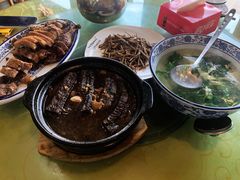 野芦蒿炒臭干-广迎居老正兴菜馆