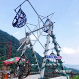 - 玻璃桥：全透明高空景观玻璃桥，达168米