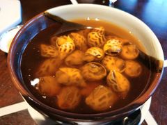 古越陈酿煮花螺-杭州西子湖四季酒店·金沙厅