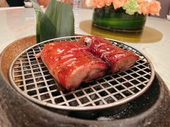 蜜汁黑毛猪叉烧-东海朗廷酒店-唐阁T’ANG COURT 中餐厅