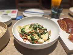 焗锅气奶白菜-小大董·烤鸭(凤凰汇店)