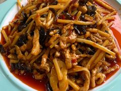 鱼香肉丝-丽泽山庄·生态怀柔菜·虹鳟鱼(红螺寺店)