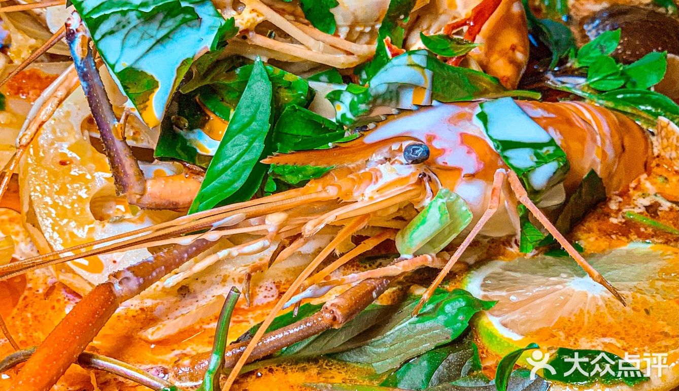 成都东南亚菜系🦐天花板 一天只接待5桌❗️