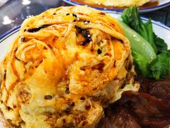 咖喱芝士滑蛋饭-港爺茶檔·茶餐厅(东晓南路店)