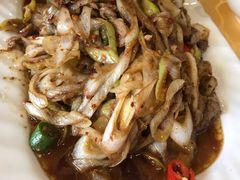 京葱爆羊肉-清真·安乐园菜馆(茶南店)