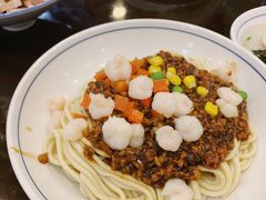 虾仁炸酱面-奎元馆.百年奎元.非遗传承(西湖边的解放路店)