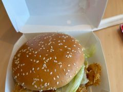 香辣鸡腿堡-肯德基(常熟万达店)