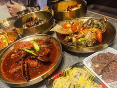 -草家酱蟹炭火烤肉店(珲春南路一店)