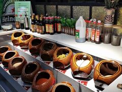 自助调料区-格瑞欧海鲜自助烤肉火锅(光彩店)