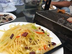 酸辣土豆丝-迎燕阁烤羊腿(二环南路店)