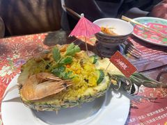 菠萝海鲜炒饭-小娘惹厨房Little Nyonya(狮城有约上榜店)