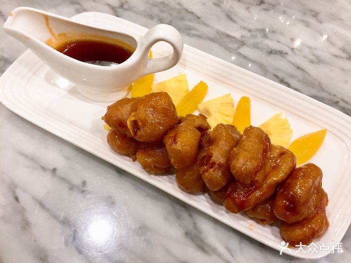 鹿桃餐厅-新派粤菜(赛格国际店)菠萝咕咾肉图片 - 第18张