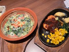 奶香鸡肉菠菜-萨莉亚意式餐厅(龙阳广场店)