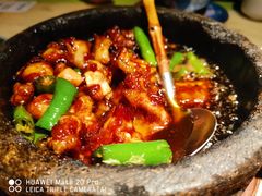 石锅杭椒牛蛙-桂满陇-十里风荷(合生汇店)