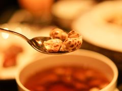 古越陈酿煮花螺-杭州西子湖四季酒店·金沙厅