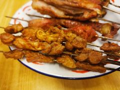 羊肉串-老钟家烤羊排·敦伊阁清真餐厅胡羊焖饼
