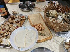 -蚝堡·生蚝海鲜烧烤物种起源•海肠捞饭(刘公岛店)