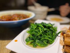 清炒豌豆苗-渝信川菜(长安店)
