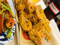 咸蛋黄焗虾-桥东喜碧海鲜街(水东街店)