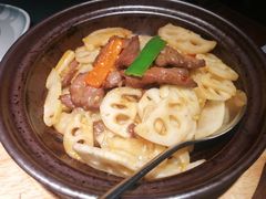 莲藕片啫牛肉-木棉·醉心粤味(COCO Park店)