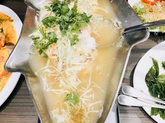 蒜蓉蒸鱿鱼-建兴酒家(萨木亚店)