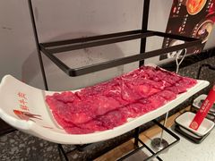 鲜牛肉-左庭右院鲜牛肉火锅(环球港店)