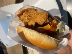 脏脏芝士鳕鱼鸡腿堡-肯德基(李家沱店)