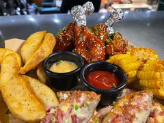 德克萨斯拼盘-魏斯理汉堡(西安沣东吾悦店)