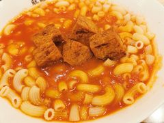 蕃茄湯午餐肉粒通粉-旺记冰室(九龙中心大厦店)