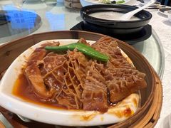 柱侯酱蒸金钱肚-安蒂娅.悦景轩中餐厅(西乡店)
