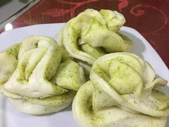 手工花卷-穆豪麦蒸碗羊羔肉