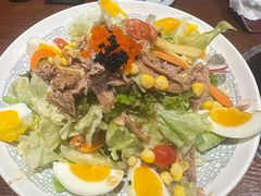 金枪鱼溏心蛋蔬菜沙拉-二丁目食堂(铁西万象汇店)