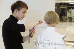 点击看大图 饶伟老师原创作品-3AM HAIR SALON烫发染发接发